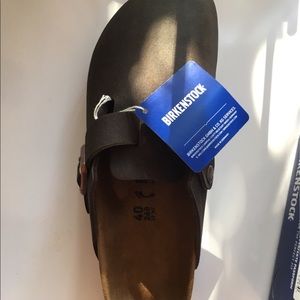 Boston Vegan Birkenstock Clogs - Cocoa Brown